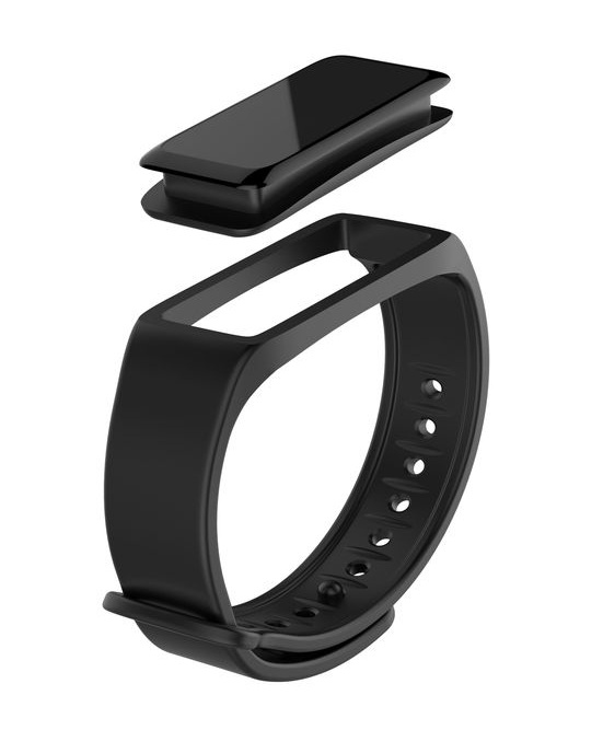 ZeFit2-removable wristband black