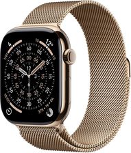Apple Watch Series 11 GPS + Cellular 42mm aluminium tytan złoty bransoleta mediolańska złota (MF8Y4MPA) - Zdjęcie 1