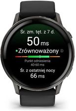 Garmin Venu 4 45mm Slate z paskiem silikonowym w kolorze Black - Zdjęcie 1