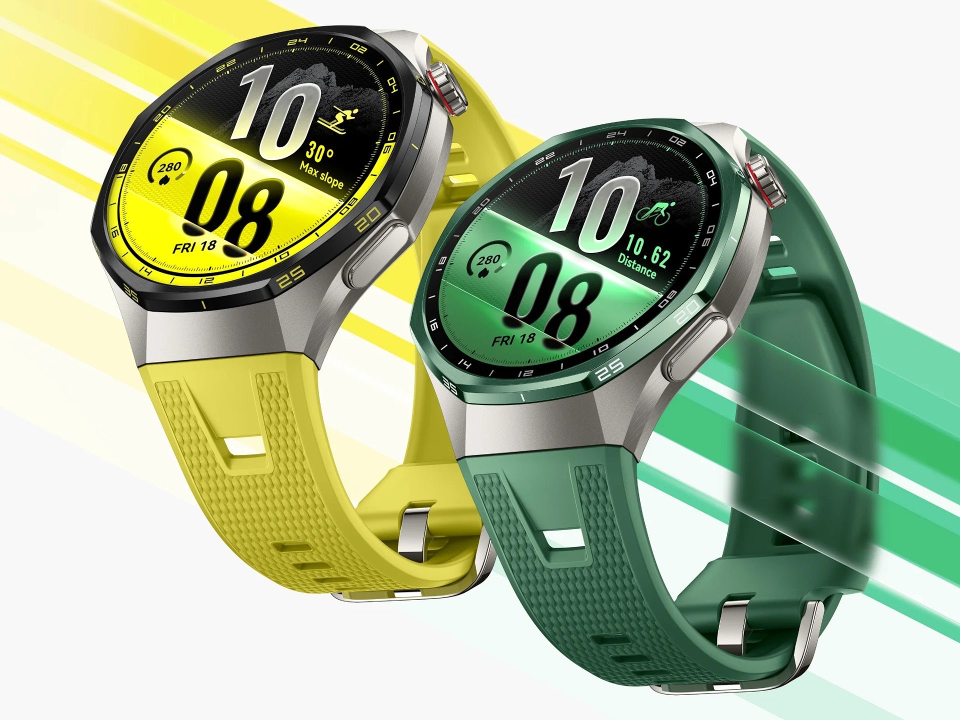 Oficjalne warianty Huawei Watch GT 7 Pro: energetyczna zieleń i sportowa żółć z tytanową kopertą